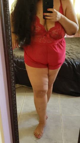 bbw ebony lingerie milf clip