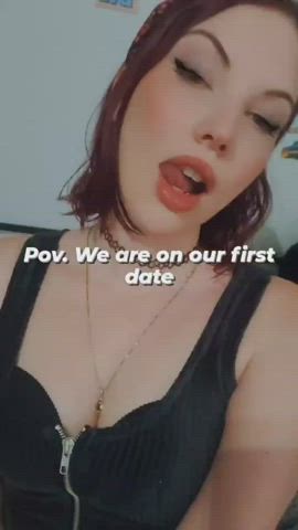 pov riley daniels tiktok titty drop clip