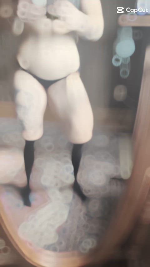 Muscle shakes in lingerie anyone?