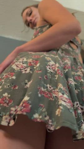 Ass Dress Upskirt clip