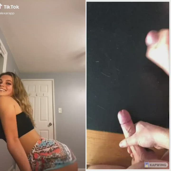 BabeCock Cumshot TikTok clip
