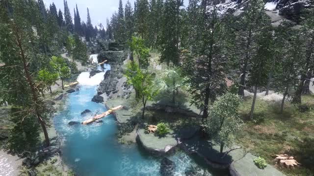 Skyrim scenery