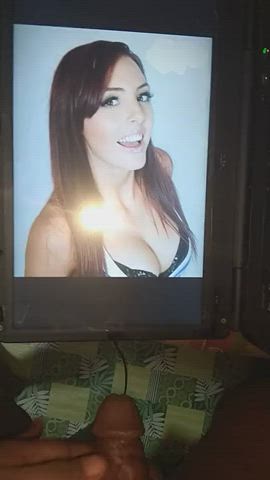Beautiful young Cassie cum tribute