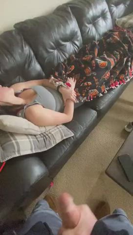 amateur clothed cum cum on tits cumshot facial clip