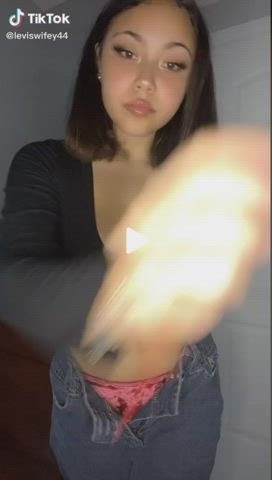 big tits cute latina teen tiktok clip