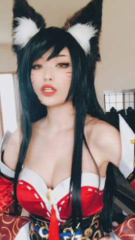 Asian Cosplay TikTok Porn GIF
