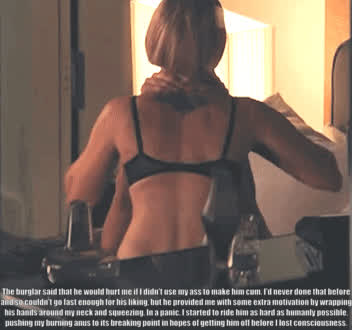 Anal Caption Choking Forced Riding Rough clip