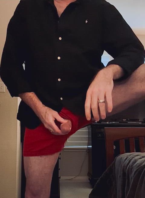 Horny Dad Shoots His Load For You