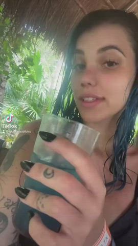 Eye Contact Latina POV clip