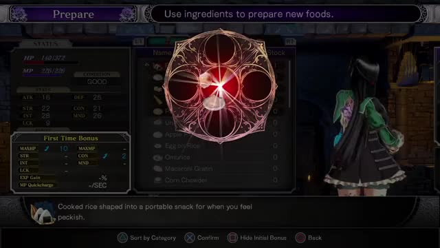 she cookin