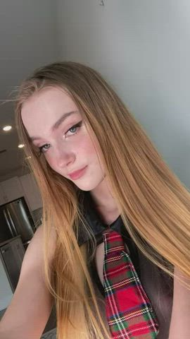 amateur fingering pov redhead teen upskirt wet pussy clip