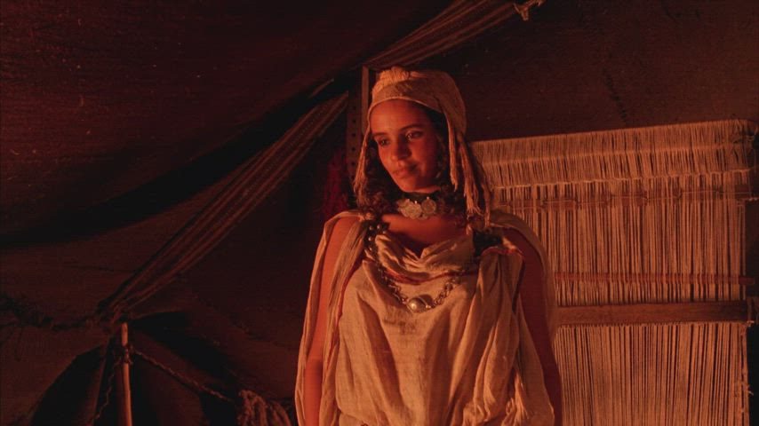 Amina Annabi had some fantastic plots in The Sheltering Sky (1990) [Edited &