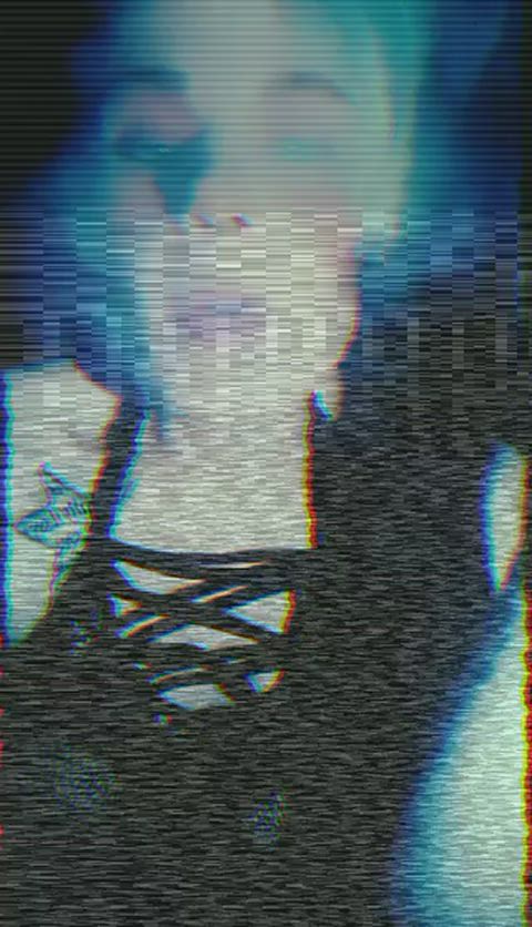 Glitchy smoke