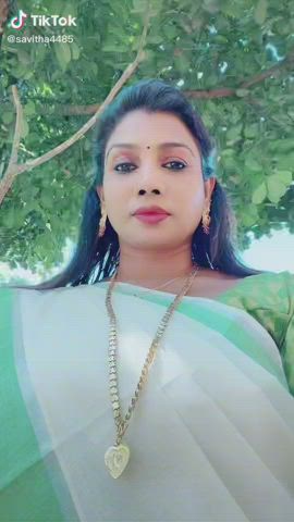 Indian MILF Saree TikTok clip