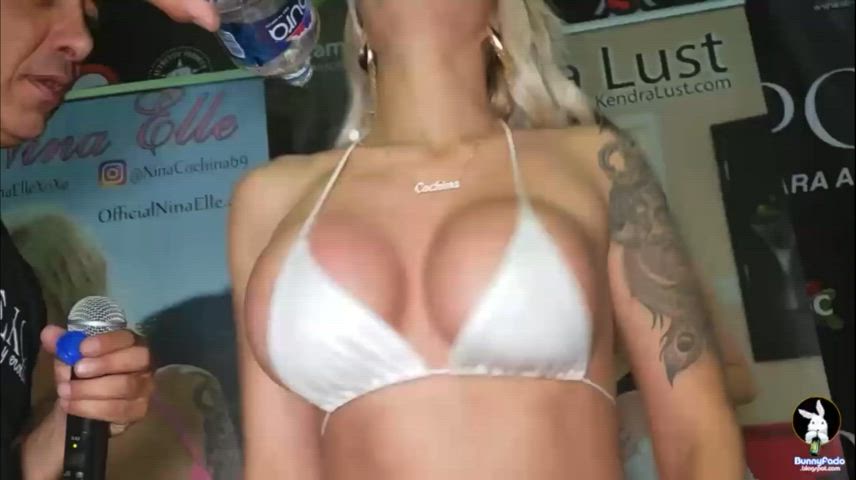 big tits blonde nina elle clip
