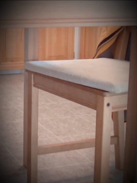 kitchen table male masturbation masturbating clip