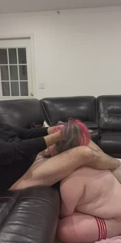blowjob daddy face fuck clip
