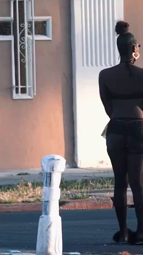 chocolate ebony escort prostitute clip