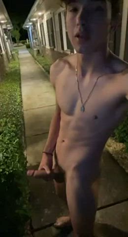 gay handjob male masturbation masturbating public solo clip
