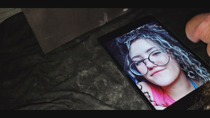 brazilian cumshot curly hair ejaculation glasses jerk off nerd teen tribute clip