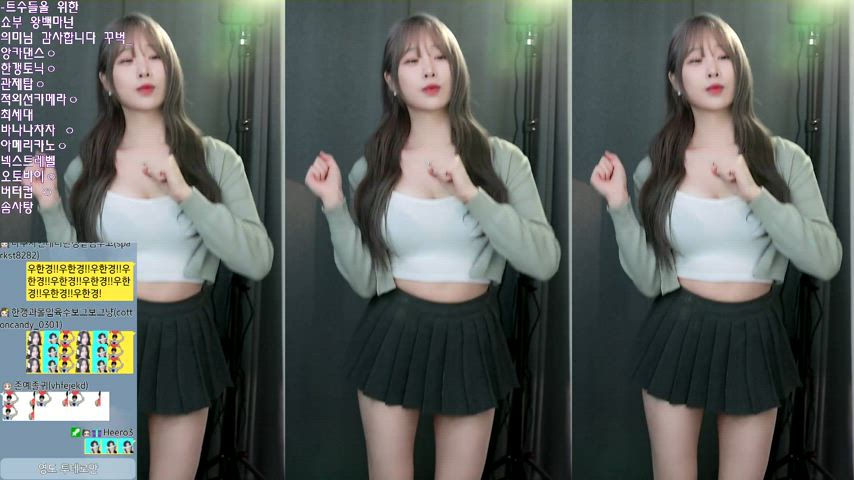 asian big tits dancing korean clip