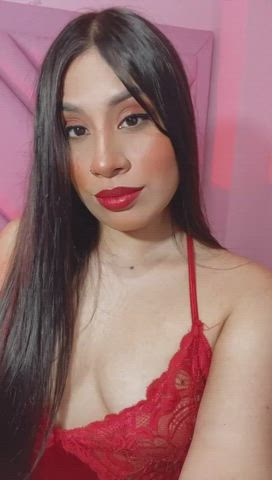 brunette camgirl curvy latina natural tits nipples sensual small tits teen clip