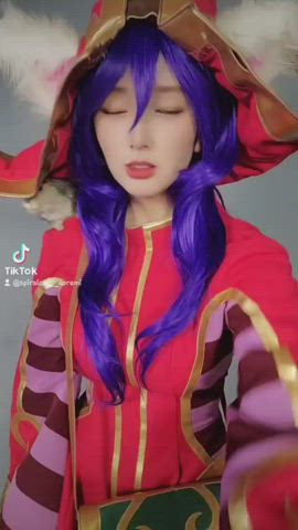 Asian Cosplay Cute Korean Model clip