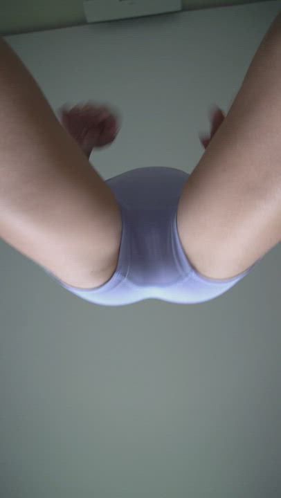 Ass Blonde Labia Petite Pussy Workout clip