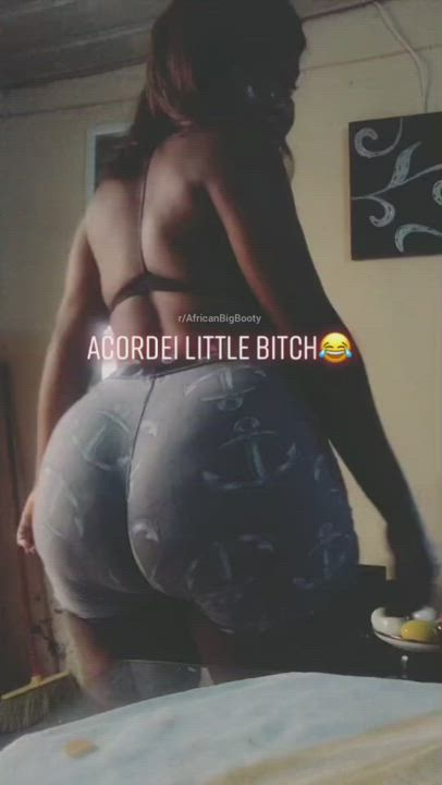 african big ass booty clip