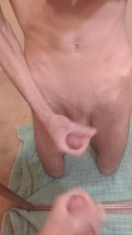 BWC Cumshot Skinny clip