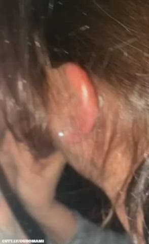 amateur blowjob cinema cum in mouth hotwife public sharing clip