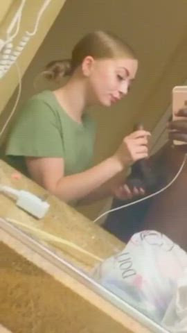 bbc blonde blowjob clip