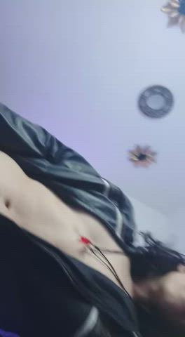 big dick body cock cum latina model piercing sensual solo tattoo clip