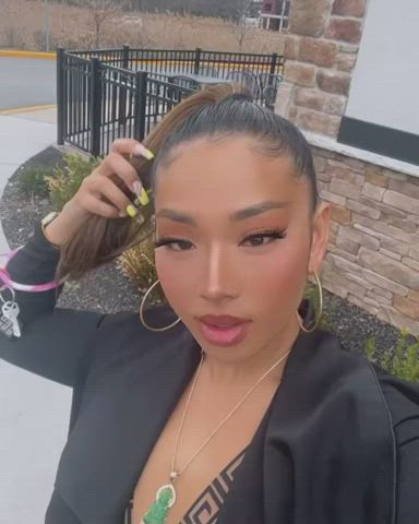 Amateur Asian Facial clip