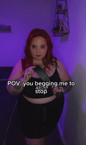 bbw bdsm domination domme fetish ssbbw clip