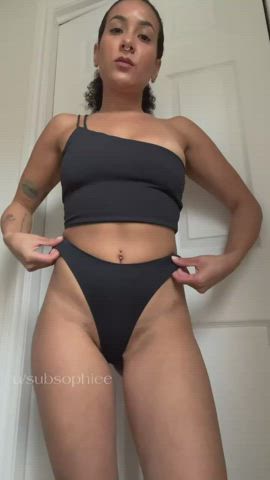 brunette pussy solo ebony clip