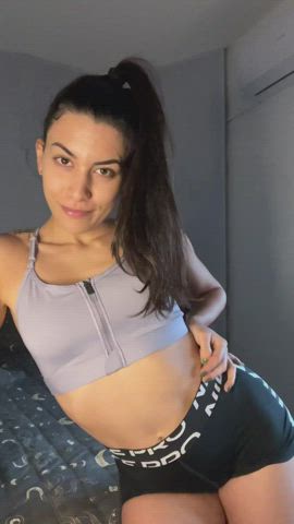 asshole big ass joi kinky latina solo spandex spanking clip