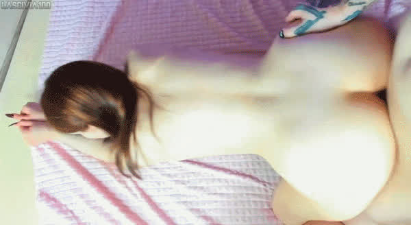 Brunette Cam Camgirl Doggystyle POV Rough Russian Webcam clip