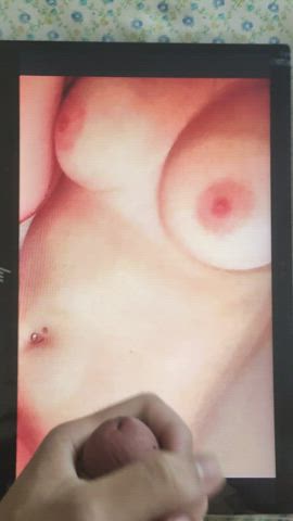 Cum Tribute White Girl clip