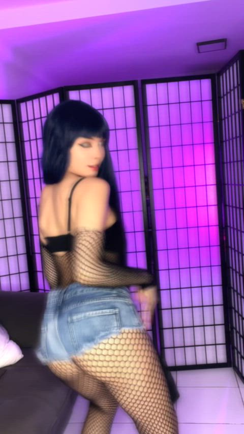 ass cosplay dance naruto clip