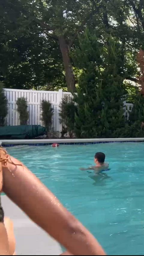 ass bikini slut swimsuit wedgie whore clip
