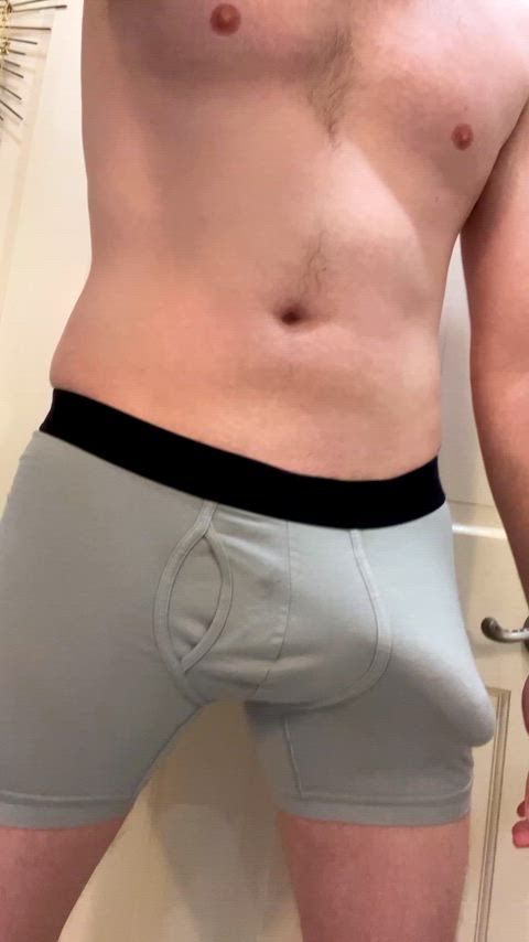 Imagine it bulging inside of you