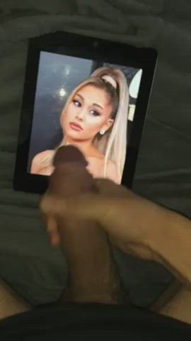 ariana grande celebrity tribute clip