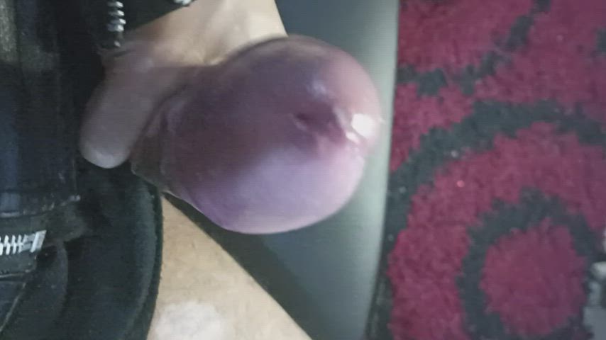 big dick leather male masturbation master masturbating smoking clip