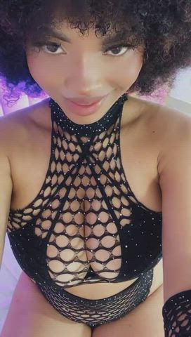 african african american big tits cute ebony fishnet tease teen clip