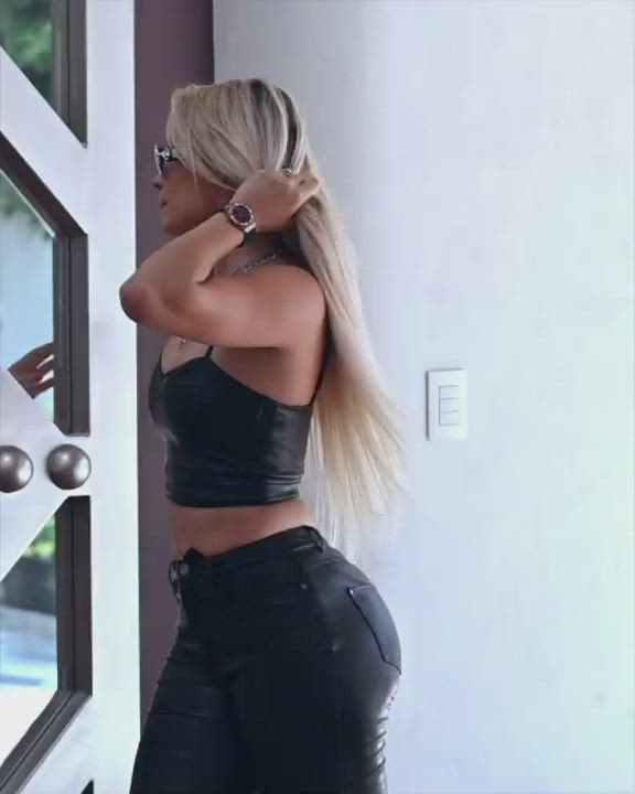 Clothed Female Leather Solo clip