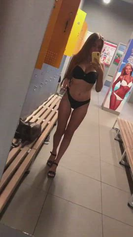 bra gym heels natural tits niemira selfie tits clip