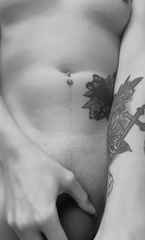 amateur big dick big tits couple homemade pussy sensual sex toy tattoo wife clip