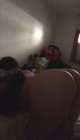 amateur ass asshole blowjob butt plug deepthroat sloppy thong wifey clip