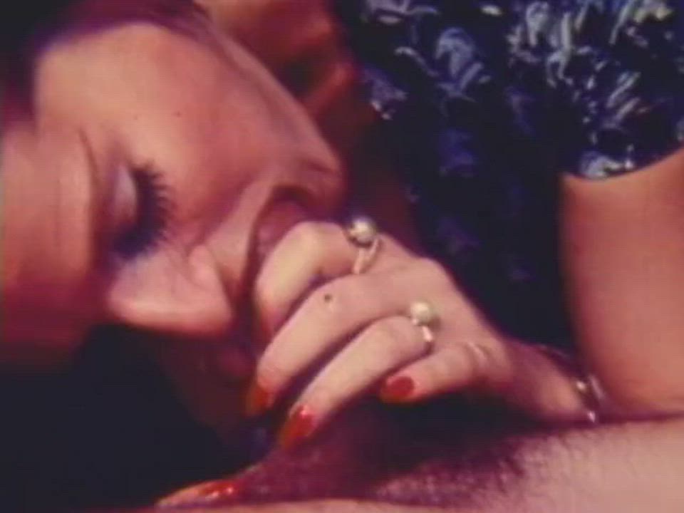 Blowjob Brunette Vintage clip